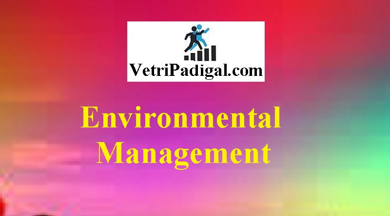 Environmental Management test questions